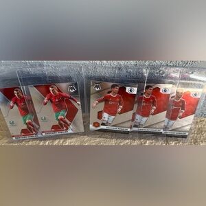 Cristiano Ronaldo 2021 Panini Mosaic UEFA Euro 5 Card Lot - NM/Mint PORTUGAL